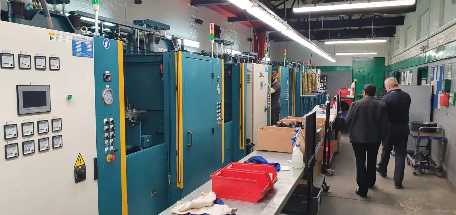 Rubber Moulding Machines at Wye Valley Precision Engineering
